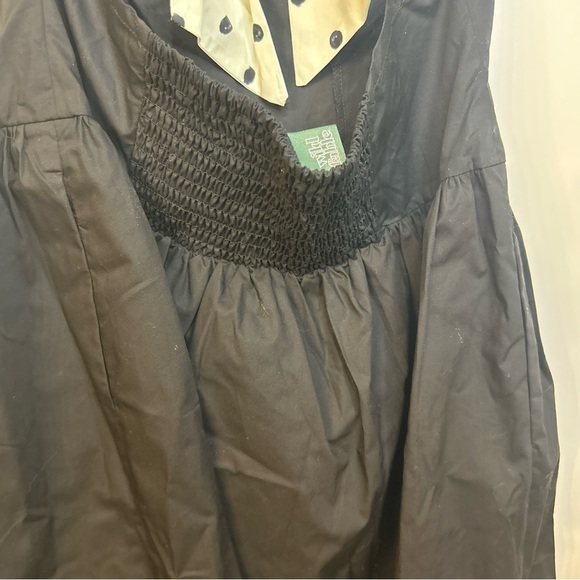 *NWT* Wild Fable Black Sleeveless Dress with White Polka Dot Open Back, Medium - Picture 8 of 10